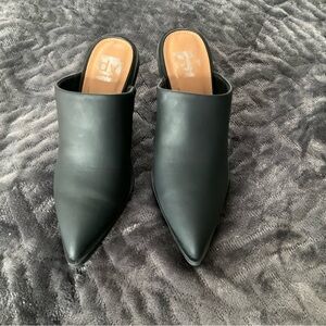 Dolce Vita | Women’s Black Heeled Mules Heels Shoes Size 7